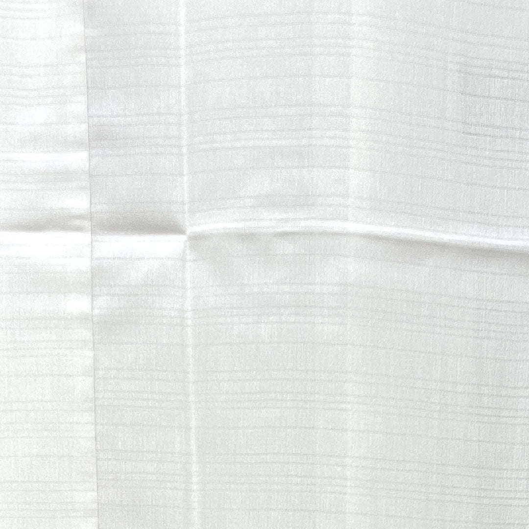 長襦袢 ポリエステル 身丈139cm 裄丈66cm 夏物  洗える着物 絽  Sランク 白系 1129000442511