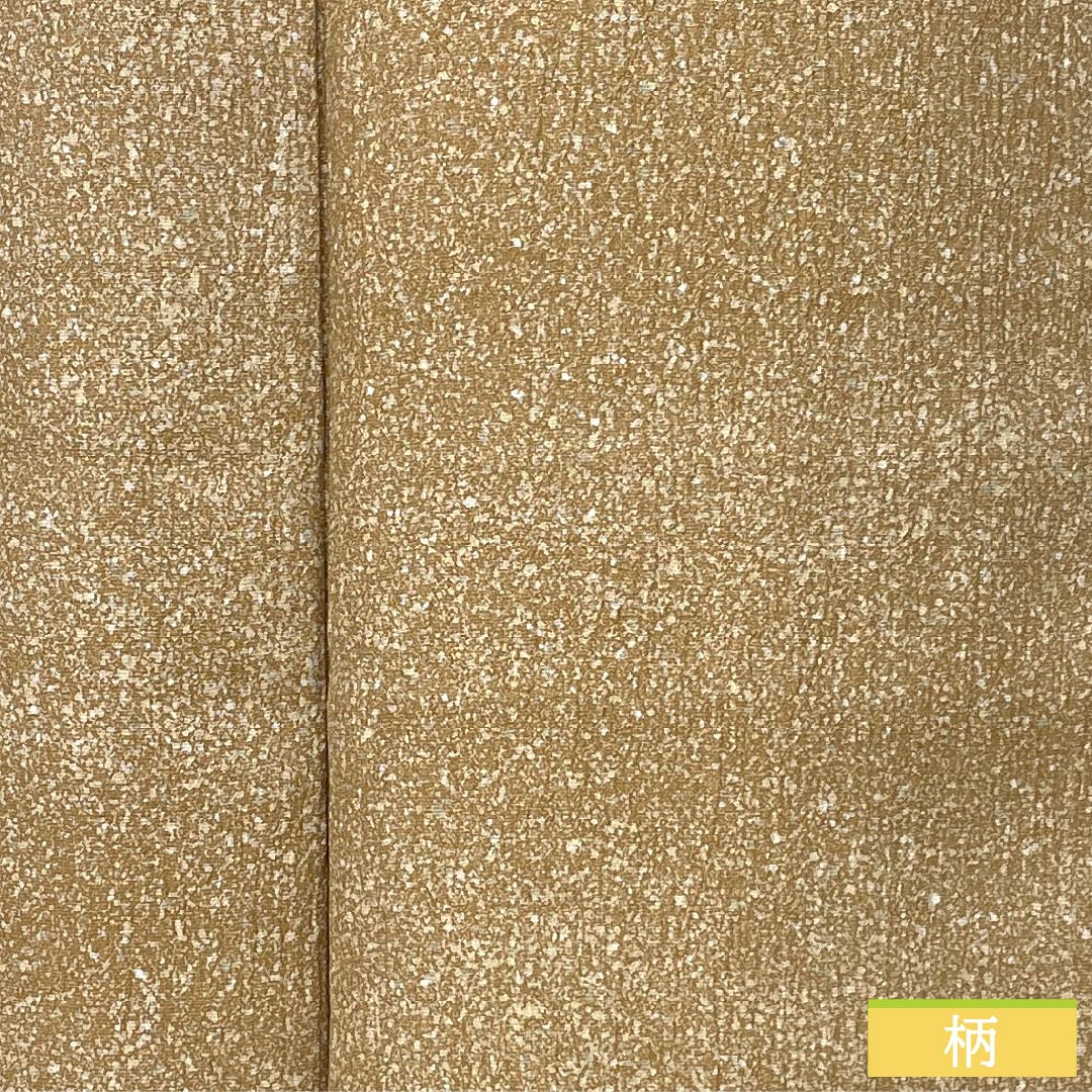 小紋 正絹 身丈158cm 裄丈63.5cm 袷 山吹鼠色（やまぶきねずいろ） タタキ染 Sランク ベージュ系 1115005852325