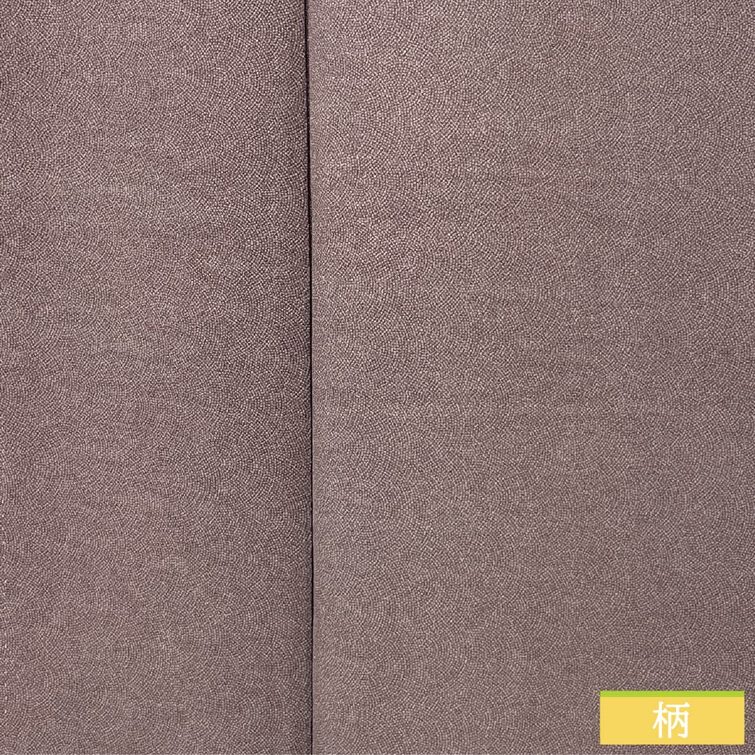 A-Rank Pure Silk Komon (Fine Pattern) - Length 157cm, Sleeve Length 64cm - Azuki Nezuiro (Azuki Gray) Edo Komon (Edo Komon) - Samekomon (Shark Pattern) - Circle with Bellflower Design - Single Crest - Gray - Product Code: 1115007333322