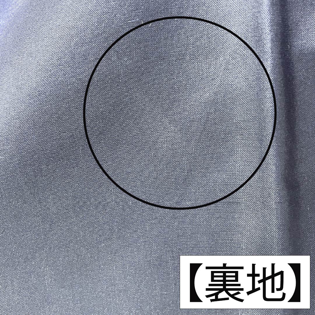 男物 正絹 Aランク 身丈140.5cm 裄丈71cm  大島紬 100亀甲 袷 紺系 1119002103418