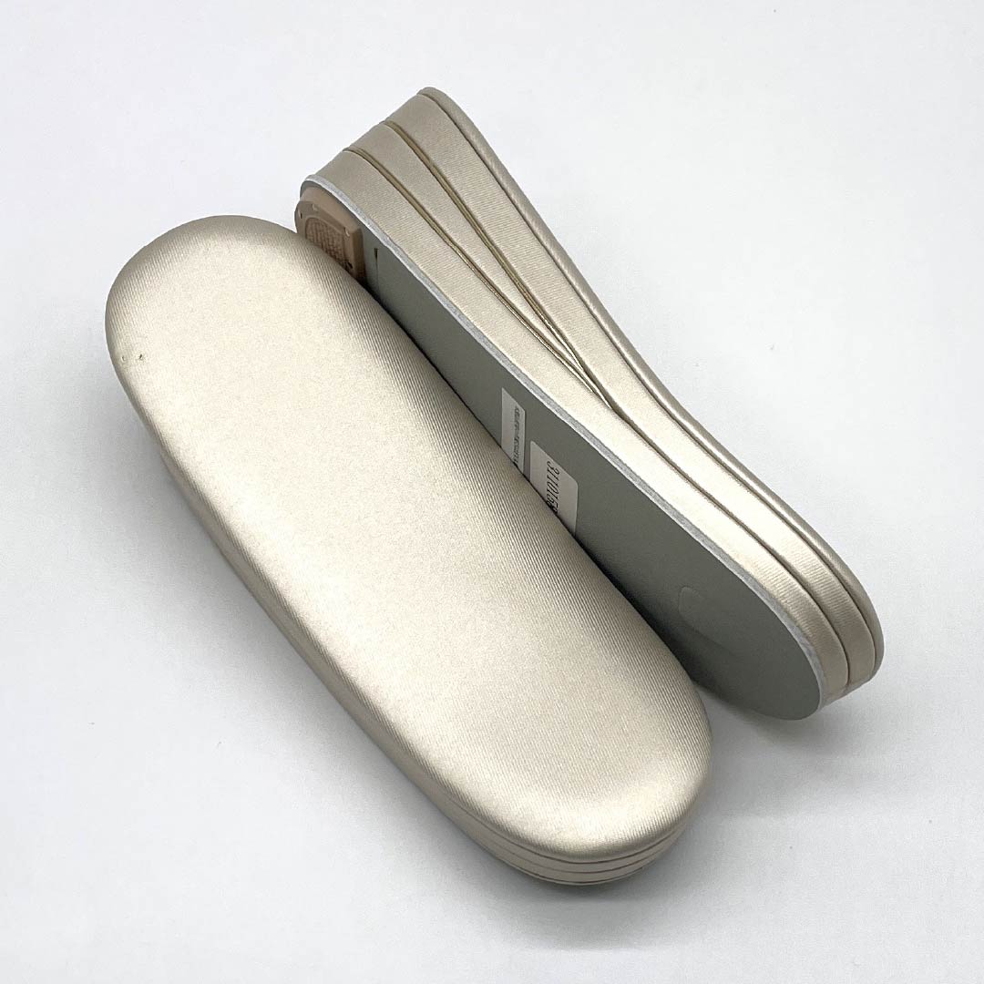 （新古品）草履バッグセット フォーマル Aランク 菊 帯地 Mサイズ 金系 1133000473321