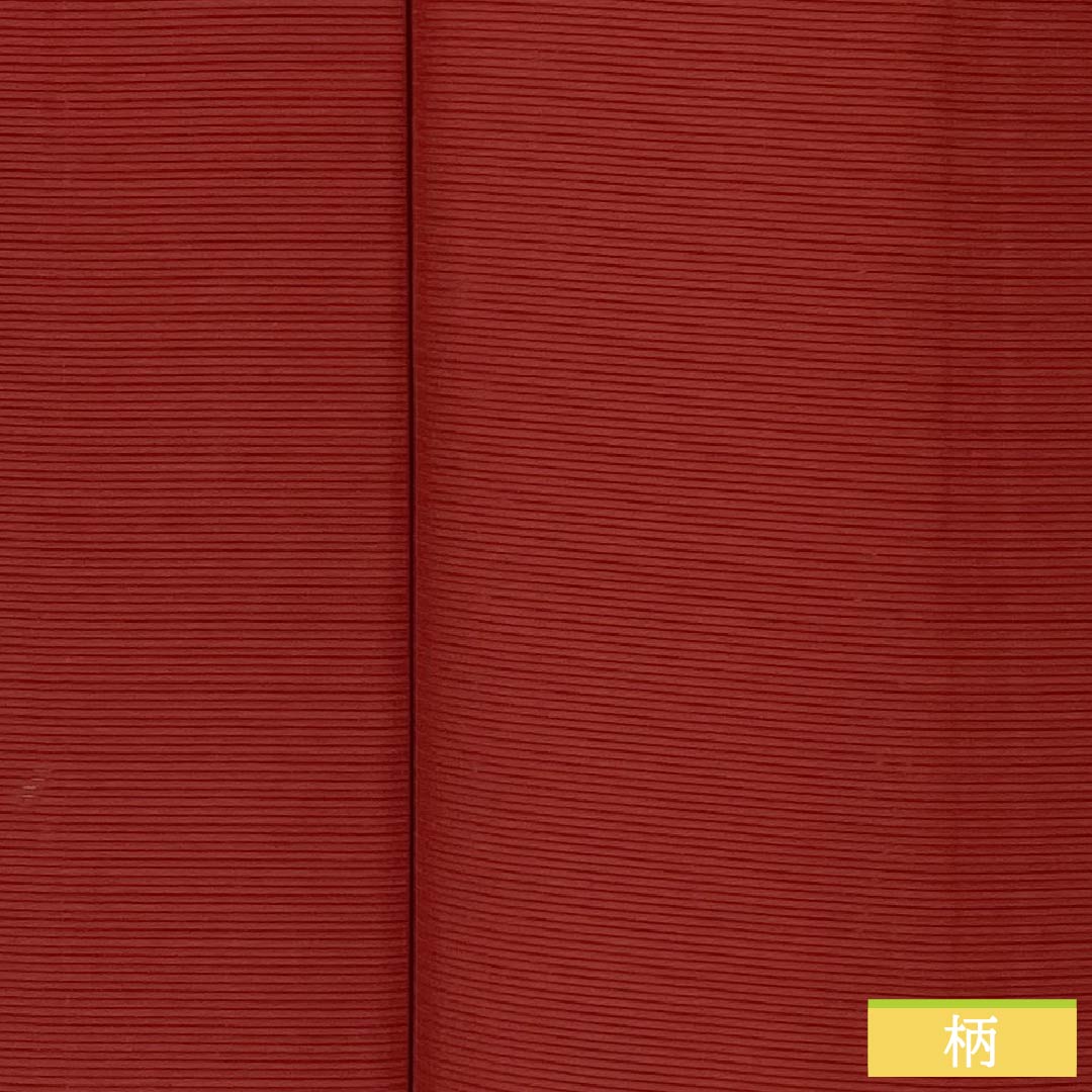 Summer Kimono, Pure Silk Iromuji, S-Rank, Length 163cm, Sleeve-to-sleeve 66.5cm, Shoenji-iro, Gosan-giri Family Crest (one crest), Ro (Gauze Weave), Red family, 1132003842414