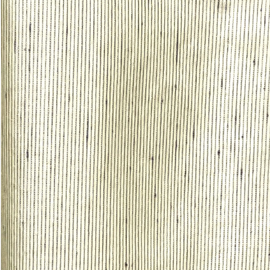 夏物 正絹 紬 身丈156cm 裄丈62cm 蕎麦切色（そばきりいろ） 縞 しつけ糸付き 未使用品 紗 Sランク グレー系 1132000422322