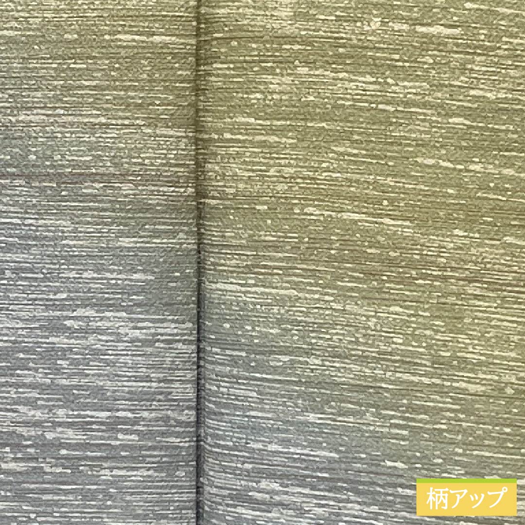 訪問着 正絹 Aランク 袷 身丈153.5cm 裄丈63cm 利休色（りきゅういろ） ボカシ染 緑系 1112006123219