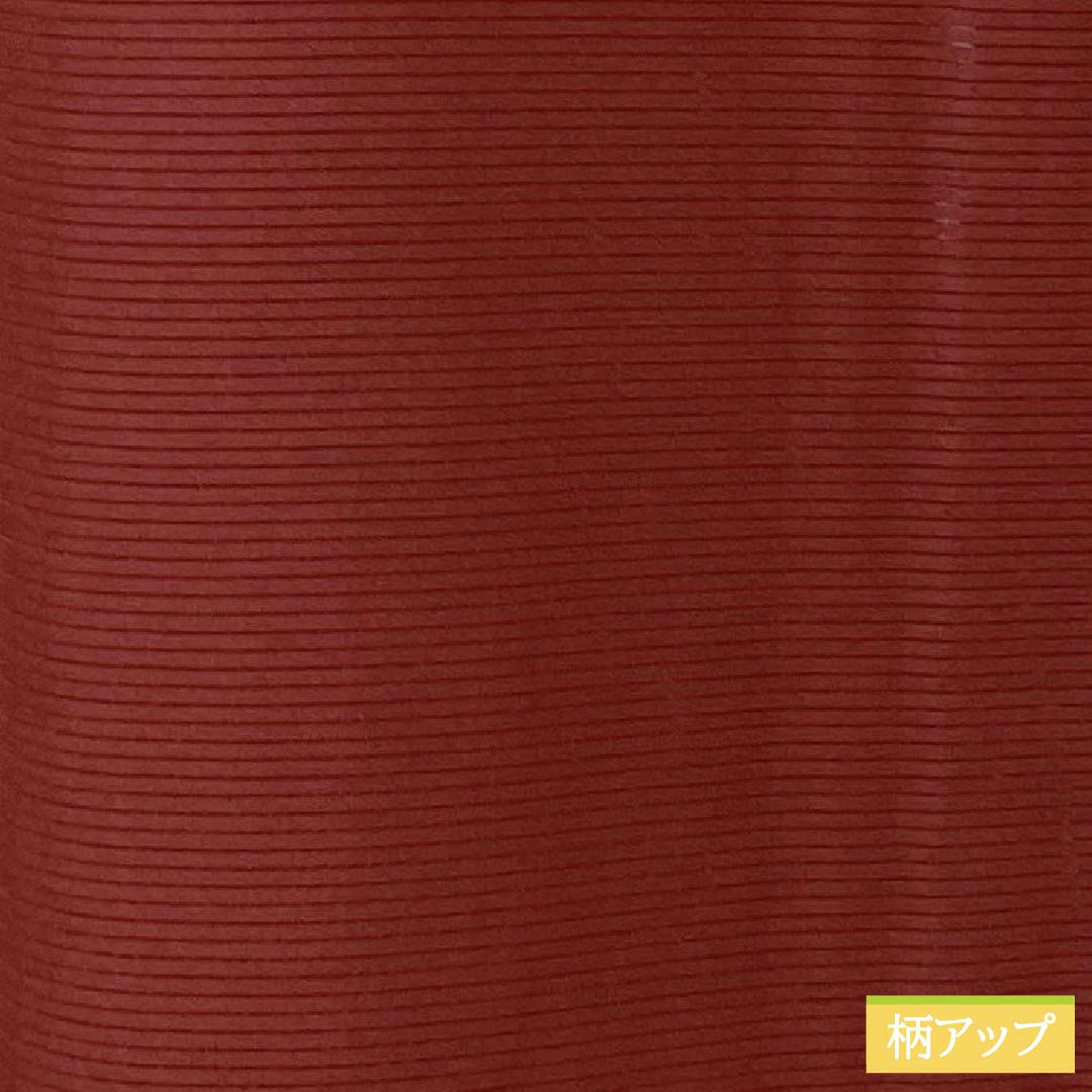 夏物 正絹 色無地 Sランク 身丈155.5cm 裄丈66.5cm 牛血紅色（ぎゅうけつこういろ） 丸に梅鉢 一つ紋 絽 赤系 1132003682312