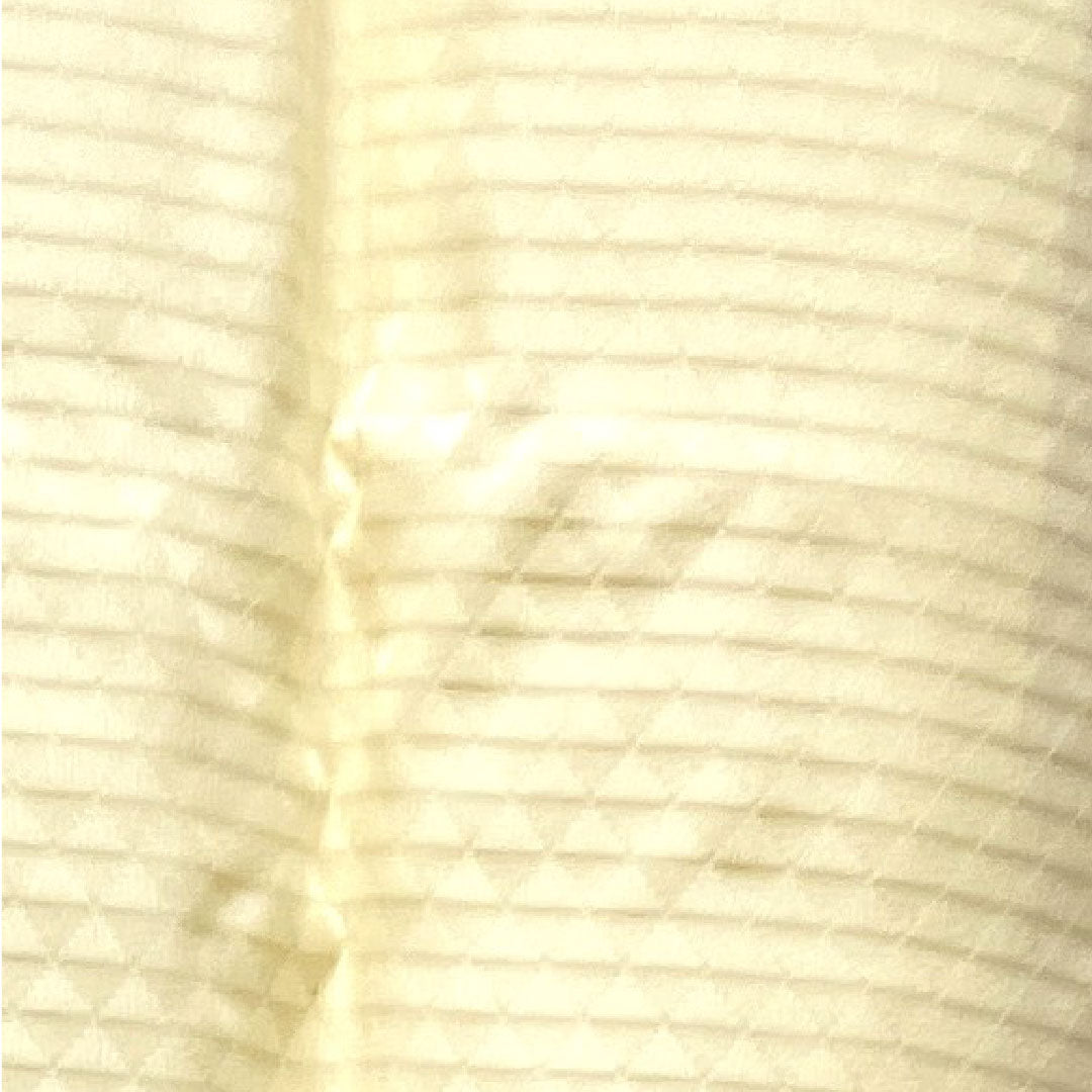 長襦袢 正絹 身丈132cm 裄丈71cm 単衣  フォーマル 鱗模様  Sランク クリーム系 1129000592315
