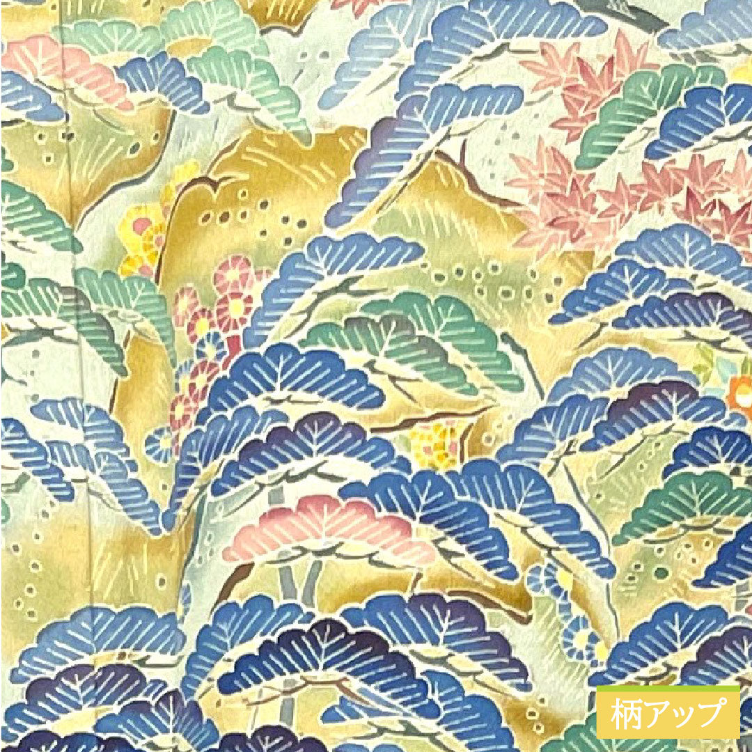 黒留袖 正絹 身丈165cm 裄丈66cm 袷  京加賀 吉祥文様 五つ紋 木瓜 Sランク 五つ紋 黒系 1111001242510