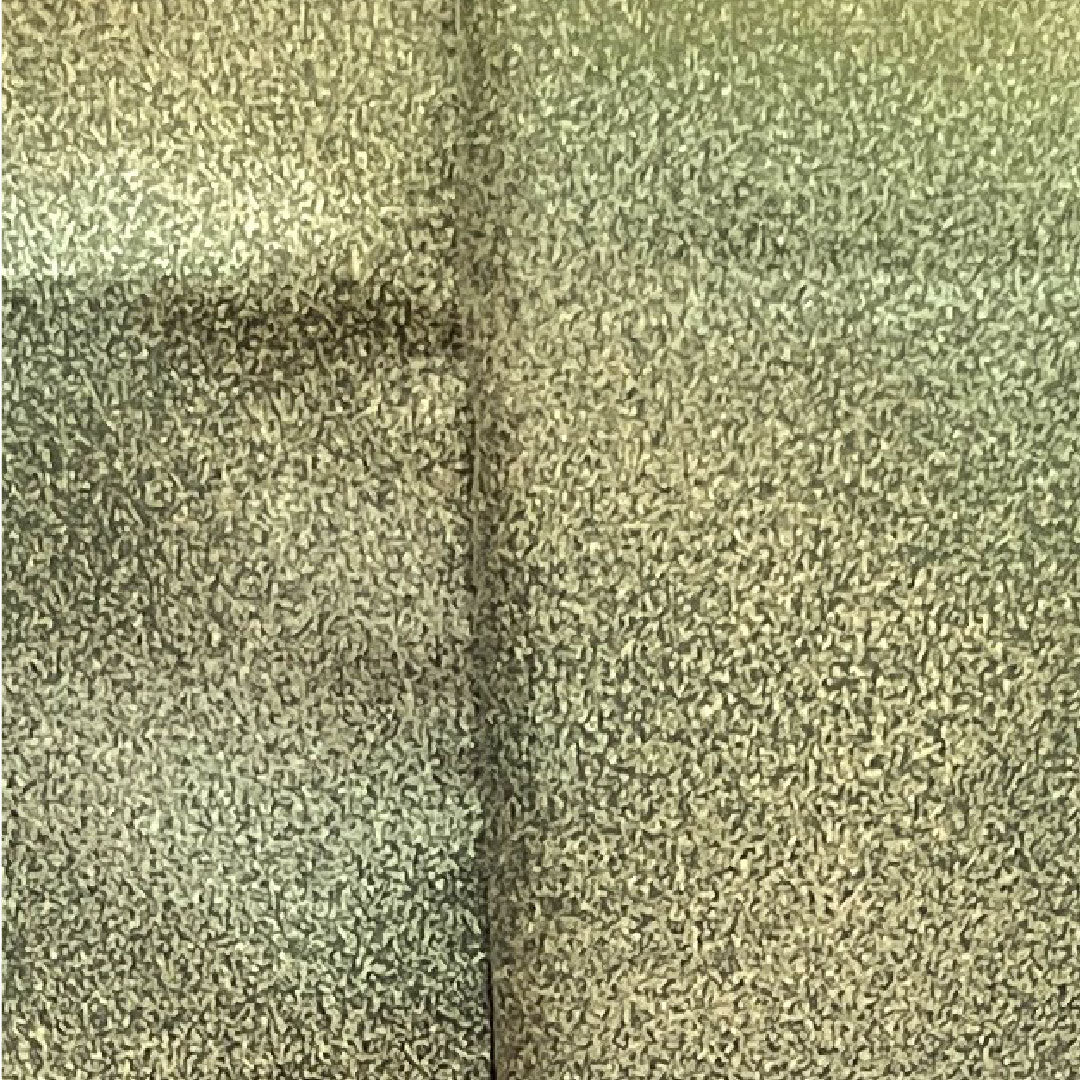訪問着 正絹 袷 身丈156.5cm 裄丈62.5cm 利休色 紬地 ボカシ模様 剣片喰 Sランク 緑系 1112002852319