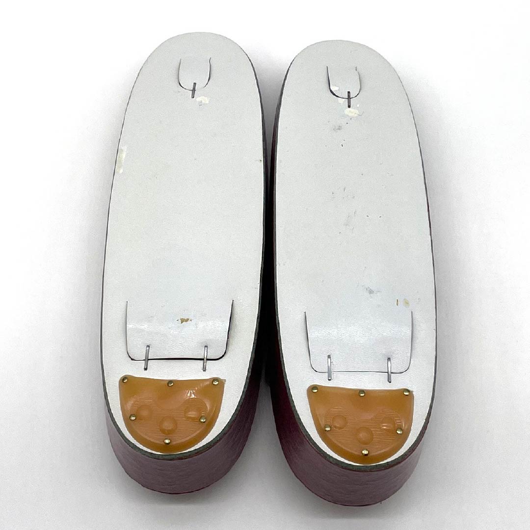 (Like New) Semi-Formal Zori Sandal and Bag Set, Grade A, Bijinsai Color (Purple), Solid Color, Size M, 1133000263320