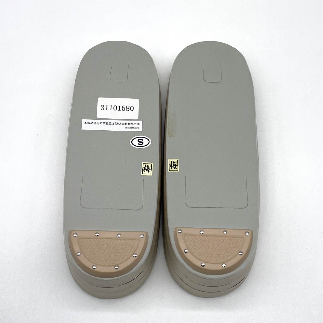 （新古品）草履バッグセット フォーマル Aランク 菊 帯地 Sサイズ 金系 1133000433221