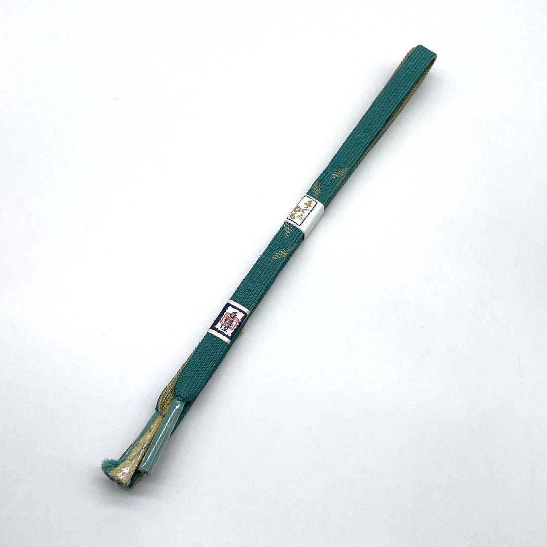 （新古品） 帯締め・帯揚げセット 正絹 Sランク ボカシ染 流水 長さ約156cm 幅約1.5cm フォーマル グラデーション系 1141000182399