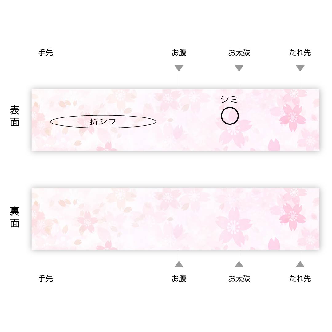 袋帯 薄梅鼠色（うすうめねずいろ） 絞り 花更紗 帯丈436cm 正絹 Aランク ポイント柄 カジュアル ピンク系 1123002933313