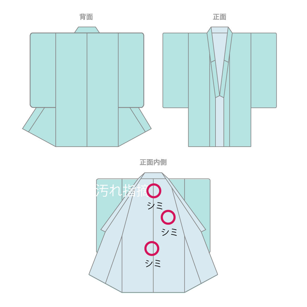 羽織 身丈81cm 裄丈64.5cm 京緋色 絞り 幾何学模様 正絹 Aランク 袷 朱系 1117000383916