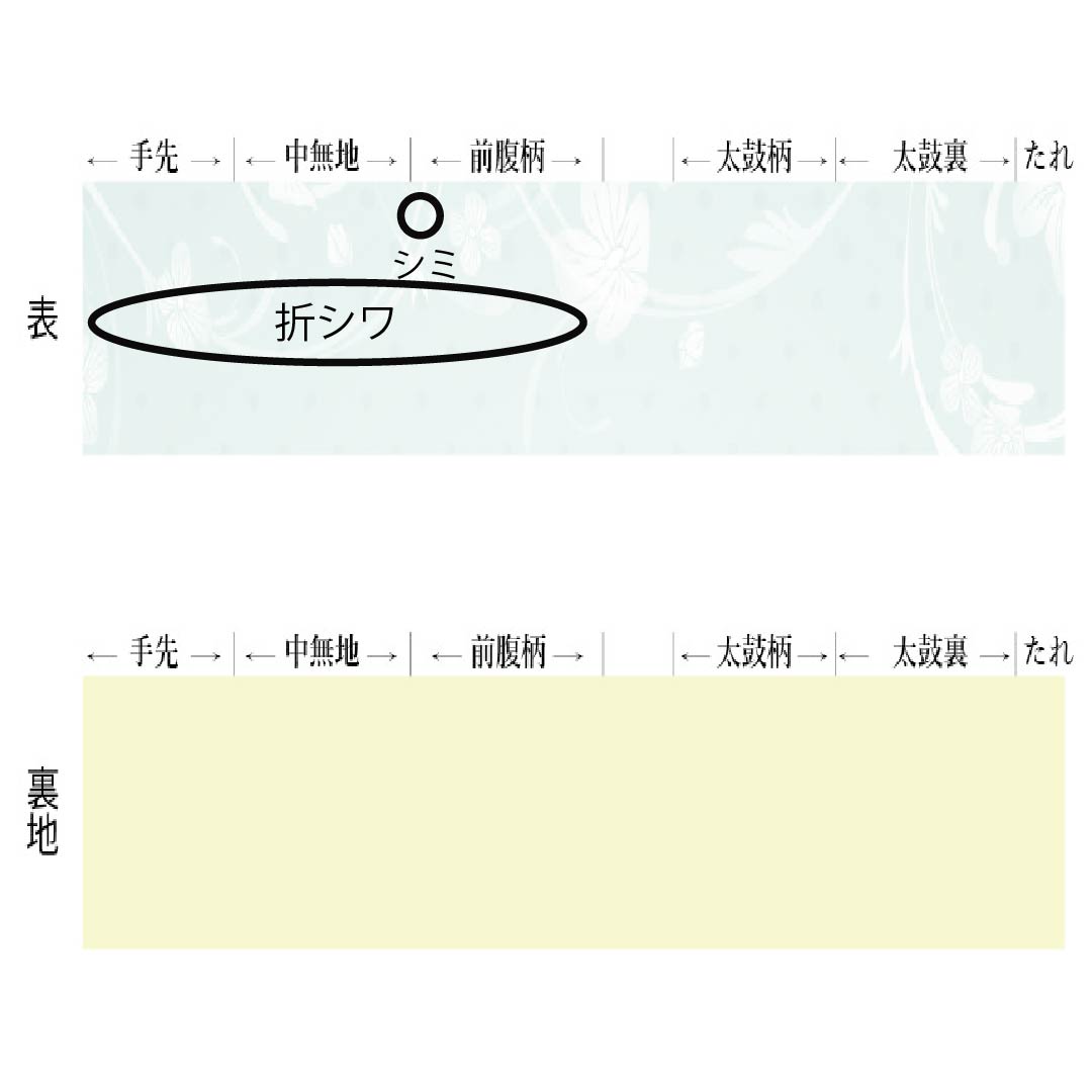 （丸帯）袋帯 正絹 鳥の子色（とりのこいろ） 丸帯 アンティーク 刺繍 帯丈410cm Aランク ポイント柄 フォーマル ベージュ系 1123013863325