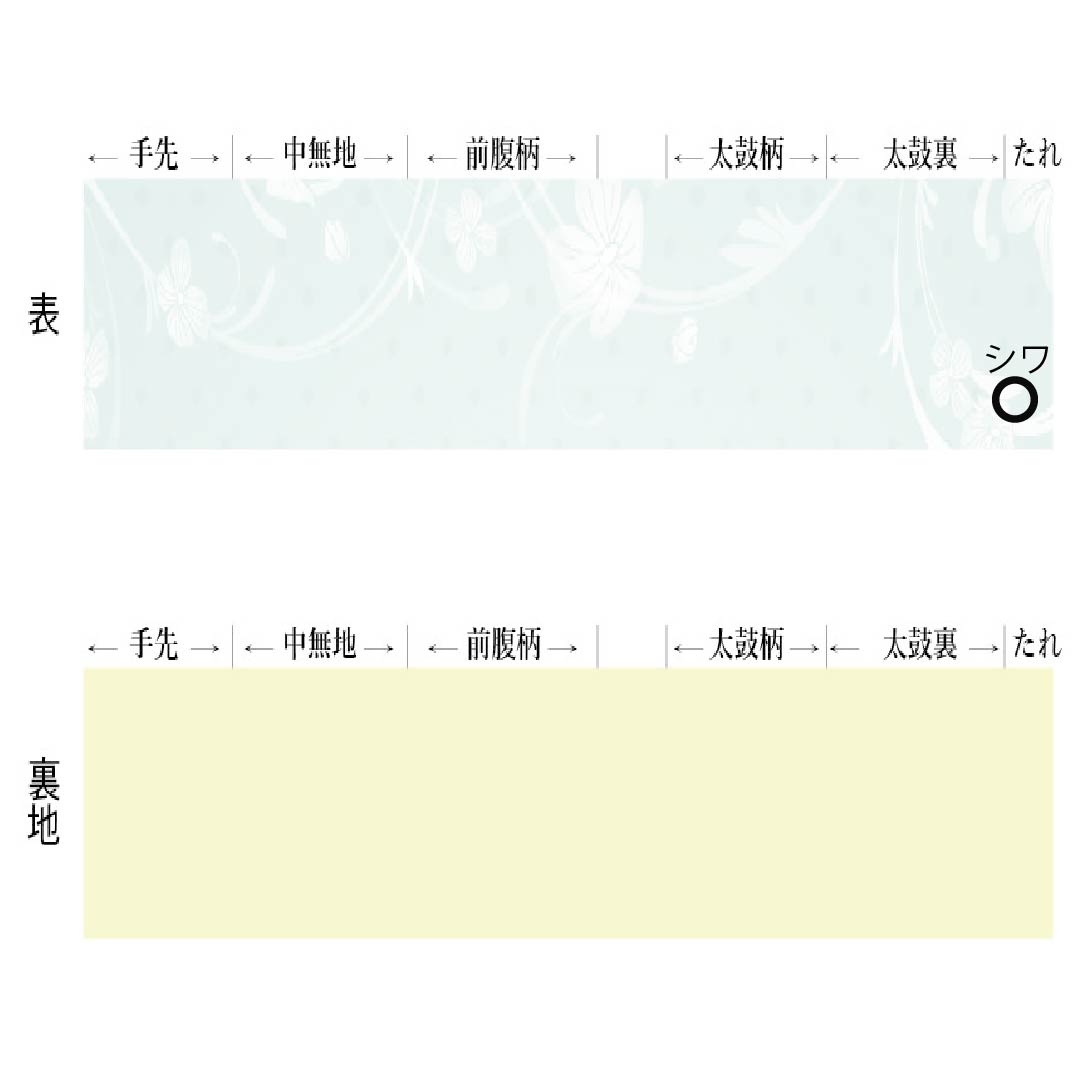 名古屋帯 濃紅葉色（こいもみじいろ） 京紅型 ちりめん地 七宝 帯丈370cm 正絹 Sランク 全通 セミフォーマル グラデーション系 1124007322399 名古屋仕立て