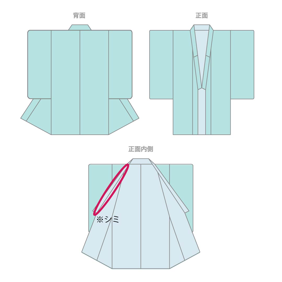 夏物 ポリエステル 色無地 Aランク 身丈164cm 裄丈65cm 紺鉄色（こんてついろ） 素無地 洗える着物 絽 紺系 1132005433418