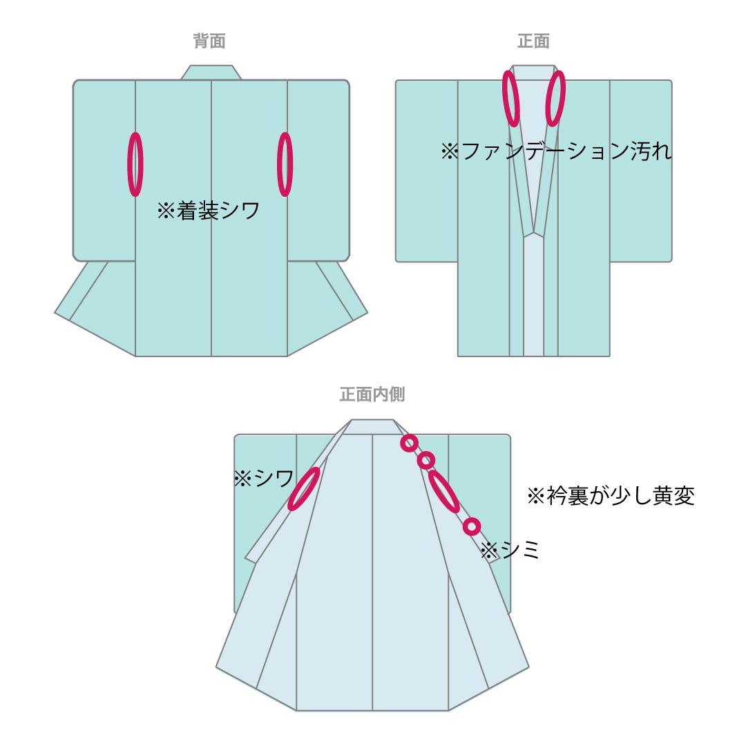 Summer pure silk tsumugi (pongee) kimono, length 159cm, sleeve length 64.5cm, crimson color, woven gauze pattern, checkered pattern, A rank, vermilion, 1132002763316