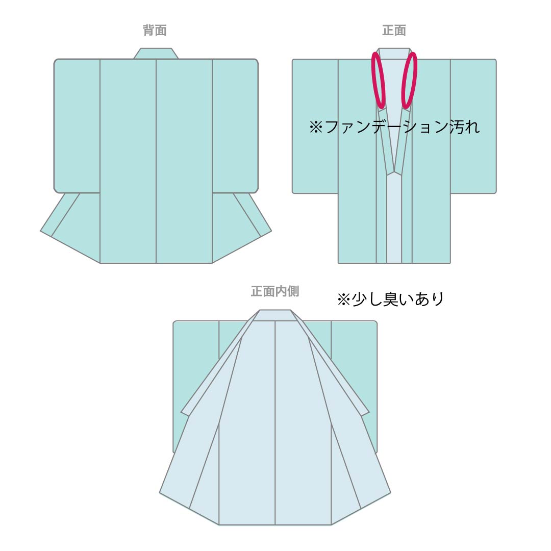 夏物 ポリエステル 付下げ Aランク 身丈154.5cm 裄丈64cm 枝模様 洗える着物 絽 黒系 1132005233210