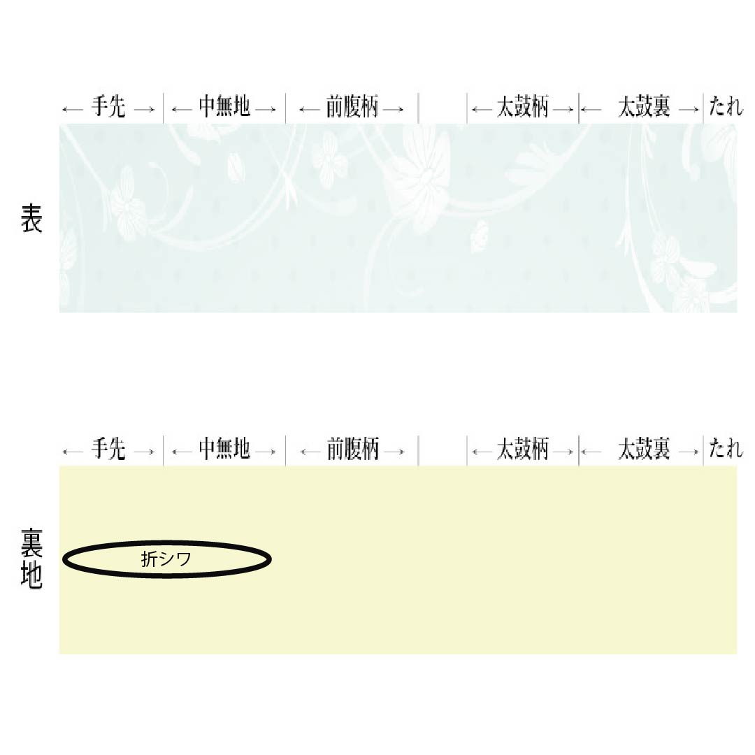 半幅帯 ポリエステル Sランク 苺色（いちごいろ） 桜 帯丈358cm ピンク系 1125003332313