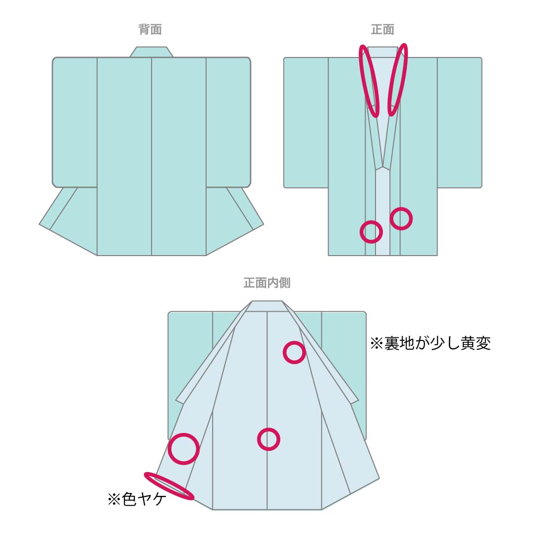 「縁」155ｃｍ～161ｃｍ 裄長め ちりめん地 間道柄 小紋 正絹 Ｂ８９５ リサイクル着物】小紋 正絹 身丈155cm 裄丈64cm 袷 半色（はしたいろ
