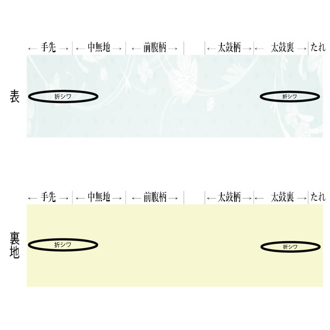 半幅帯 ポリエステル Aランク 楊梅色（やまももいろ）・黄唐紙色（きからかみいろ） 鴇色鼠色（ときいろねずいろ）・白茶色（しらちゃいろ） リバーシブル 猫 市松 桜 帯丈452cm マルチカラー 1125005223428