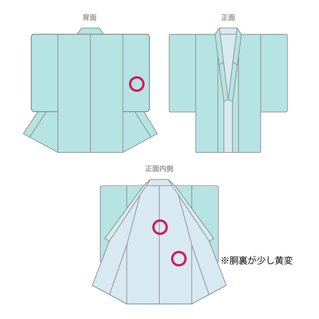 小紋 身丈154.5cm 裄丈60.5cm 袷  青褐色 型染 草花模様  正絹 Aランク 紺系 1115002293218
