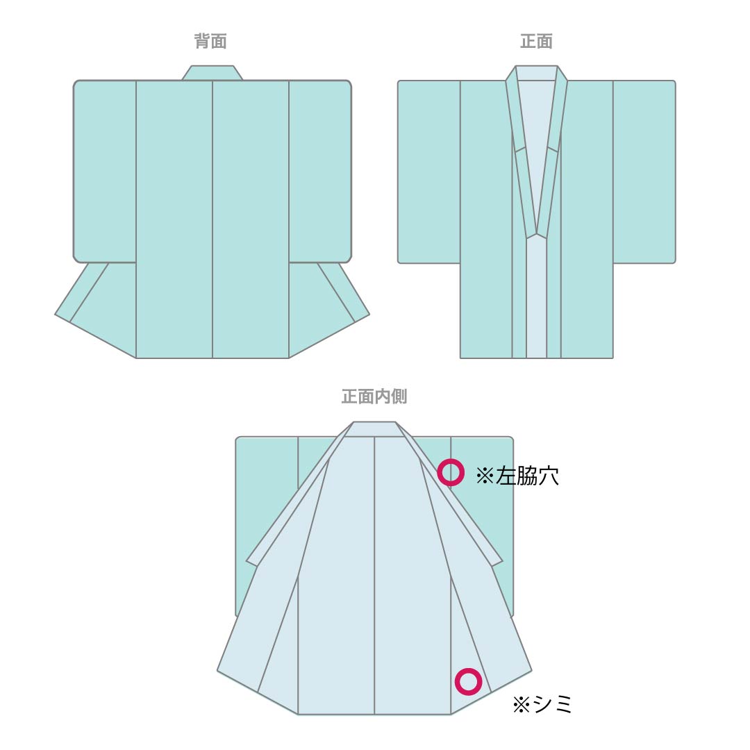小紋 ポリエステル 身丈158.5cm 裄丈63.5cm 袷 型染 雲取り 総花 洗える着物 Aランク グラデーション系 1115006093399