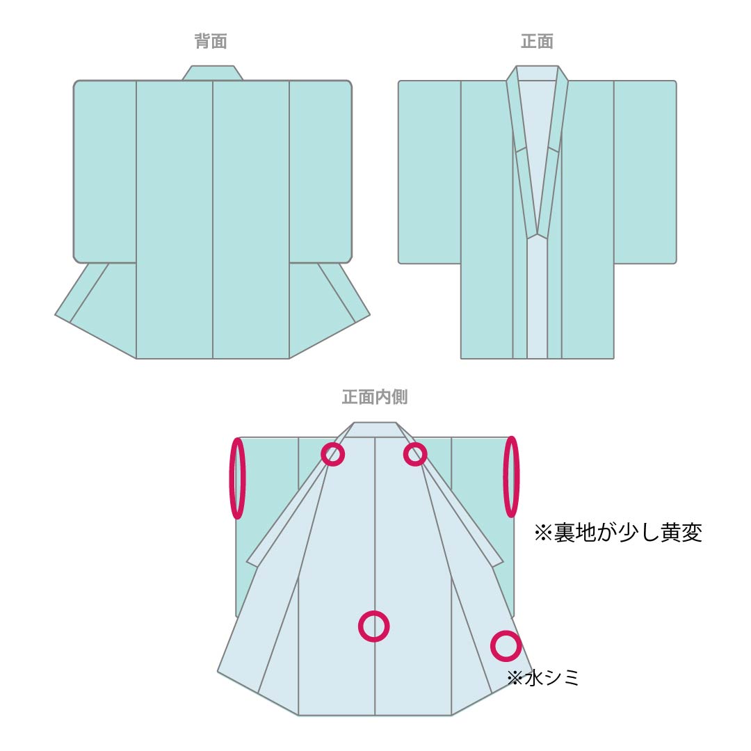 紬 正絹 Aランク 身丈161.5cm 裄丈65.5cm 横段 幾何学模様 袷 グラデーション系 1116005163499