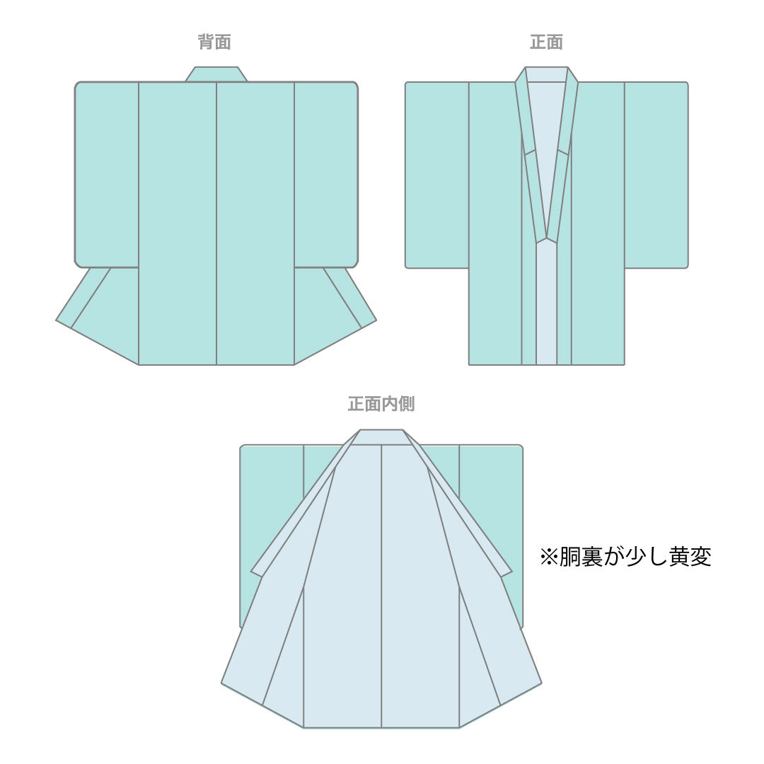 小紋 身丈153cm 裄丈60cm 袷  蜂蜜色 洗える着物 飛び柄  ポリ Aランク 黄系 1115002163223
