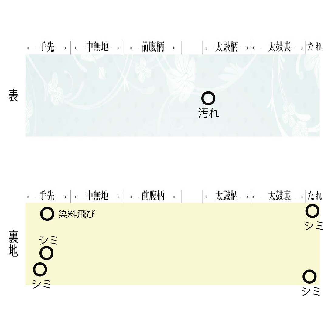 Nagoya Obi, Pure Silk, Grade A, Off-White, Kyoto Bingata Floral Pattern, Toyama, 340cm Long, Full Length, Casual, Cream, Product Number: 1124009233315, Nagoya Style