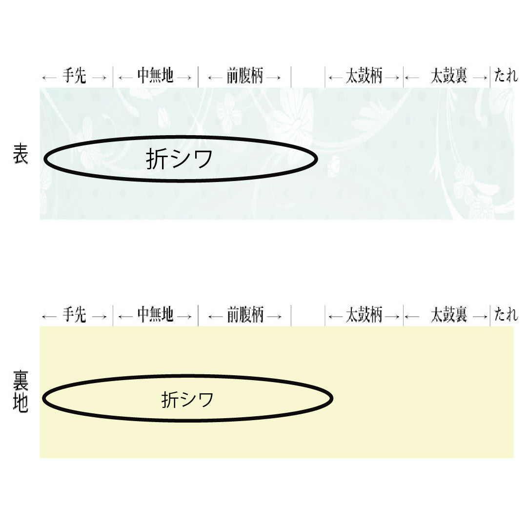 リサイクル着物】袋帯 正絹 Sランク 帝色（ていしょく） 西陣織 花井