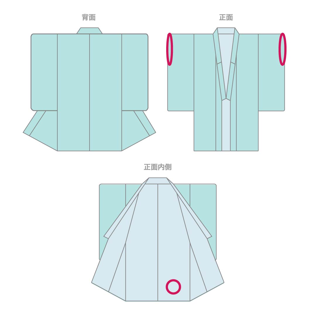 長襦袢 ポリエステル Aランク 身丈115cm 裄丈61cm 単衣 淡紅色（たんこうしょく） 抽象模様 半衿付き 身上げ有り 紫系 1129000783120