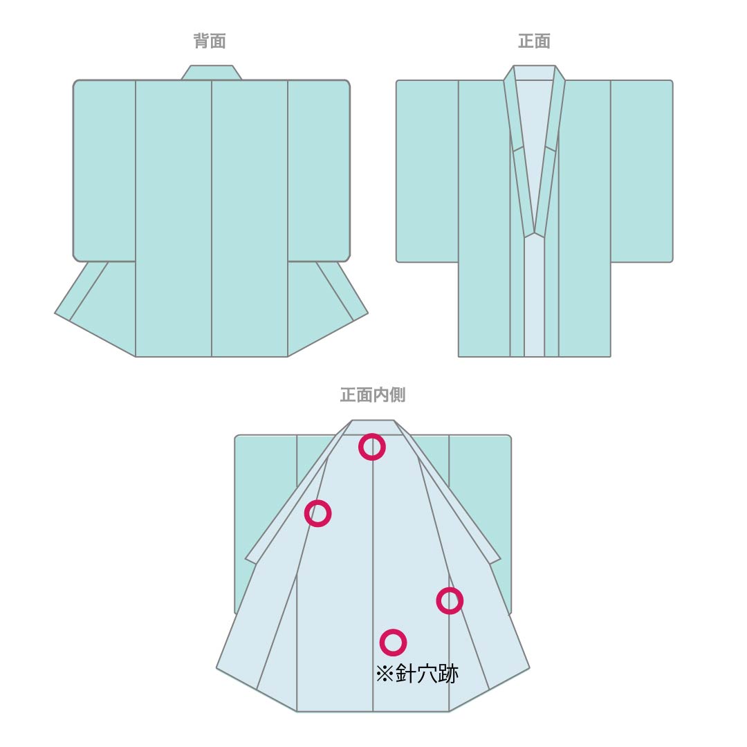 Komon, pure silk, length 159.5cm, sleeve length 65cm, lined, ochre, tie-dyed, flowing water, with basting thread, B rank, orange, 1115005454326