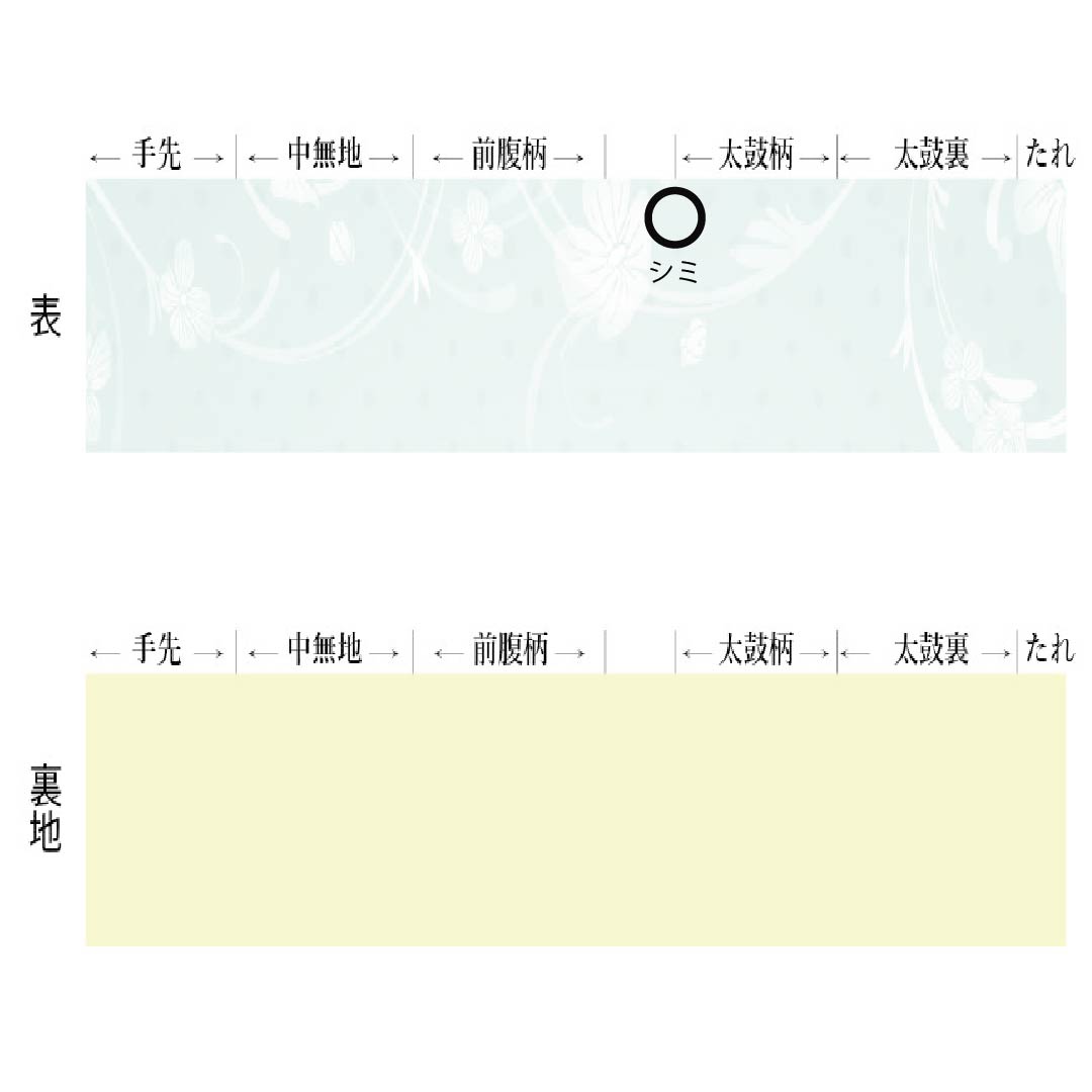 半幅帯 ポリエステル Aランク 古典柄 梅 広幅 帯丈351cm ピンク系 1125003423313