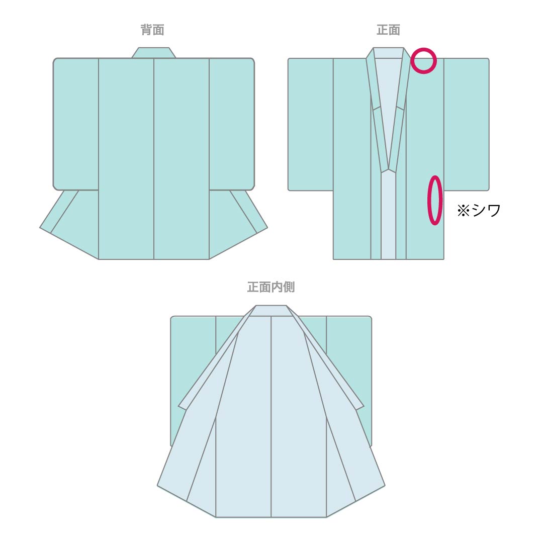 夏物 ポリエステル 色無地 Sランク 身丈160.5cm 裄丈63.5cm 緋紺色（ひこんいろ） 洗える着物 素無地  絽 紫系 1132005662420