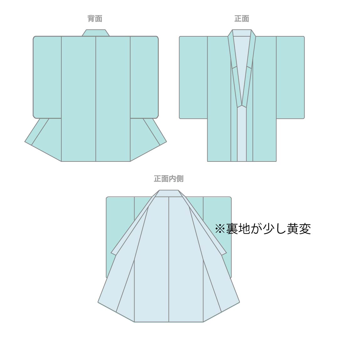 正絹　小紋　裄長め　袷 リサイクル着物】小紋 正絹 身丈162cm 裄丈64cm 袷 深紫色