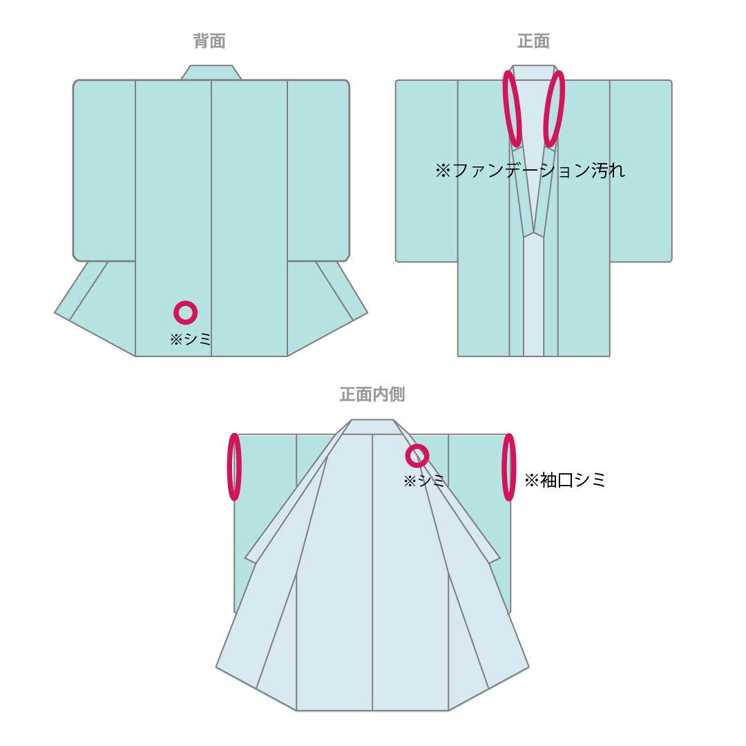 夏物 ポリエステル 小紋 Aランク 身丈160.5cm 裄丈63.5cm 桜色（さくらいろ） 洗える着物 辻ヶ花 蝶 絽 ピンク系 1132006353413