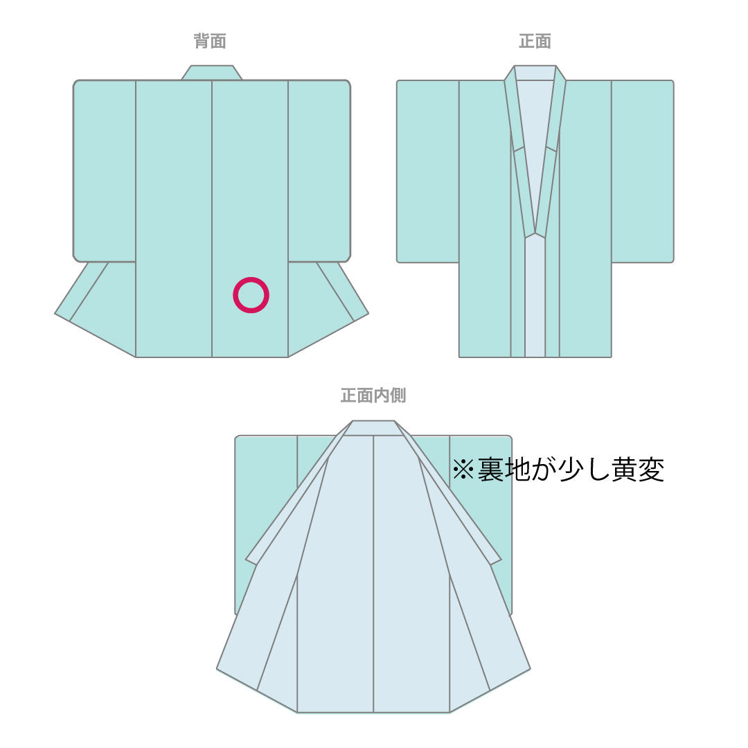 訪問着 正絹 袷 身丈163.5cm 裄丈65.5cm 瑠璃色（るりいろ） 京友禅 菊 しつけ糸付き Aランク 紺系 1112005283418