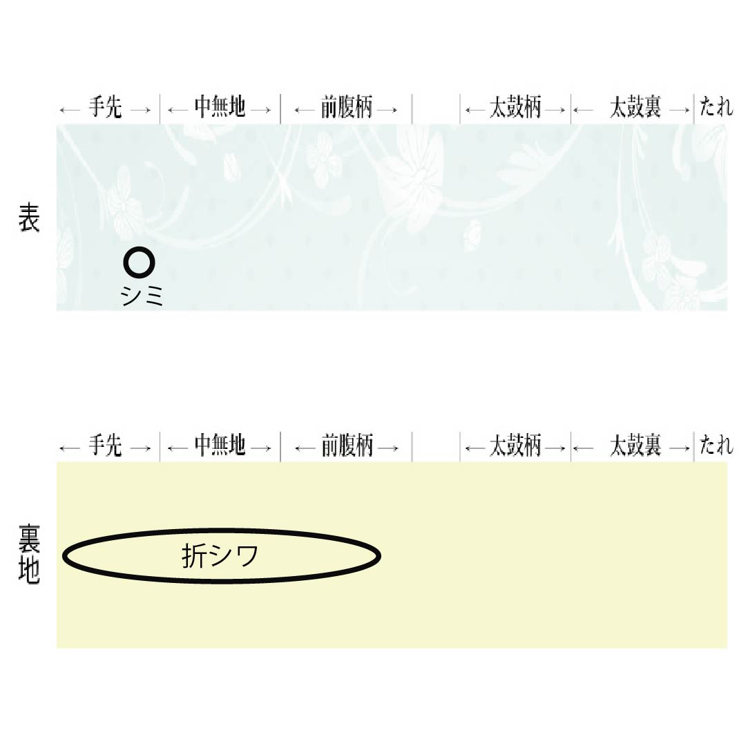 袋帯 正絹 麦藁色（むぎわらいろ） 染め帯 帯丈464cm Aランク 全通 セミフォーマル ベージュ系 1123014943425