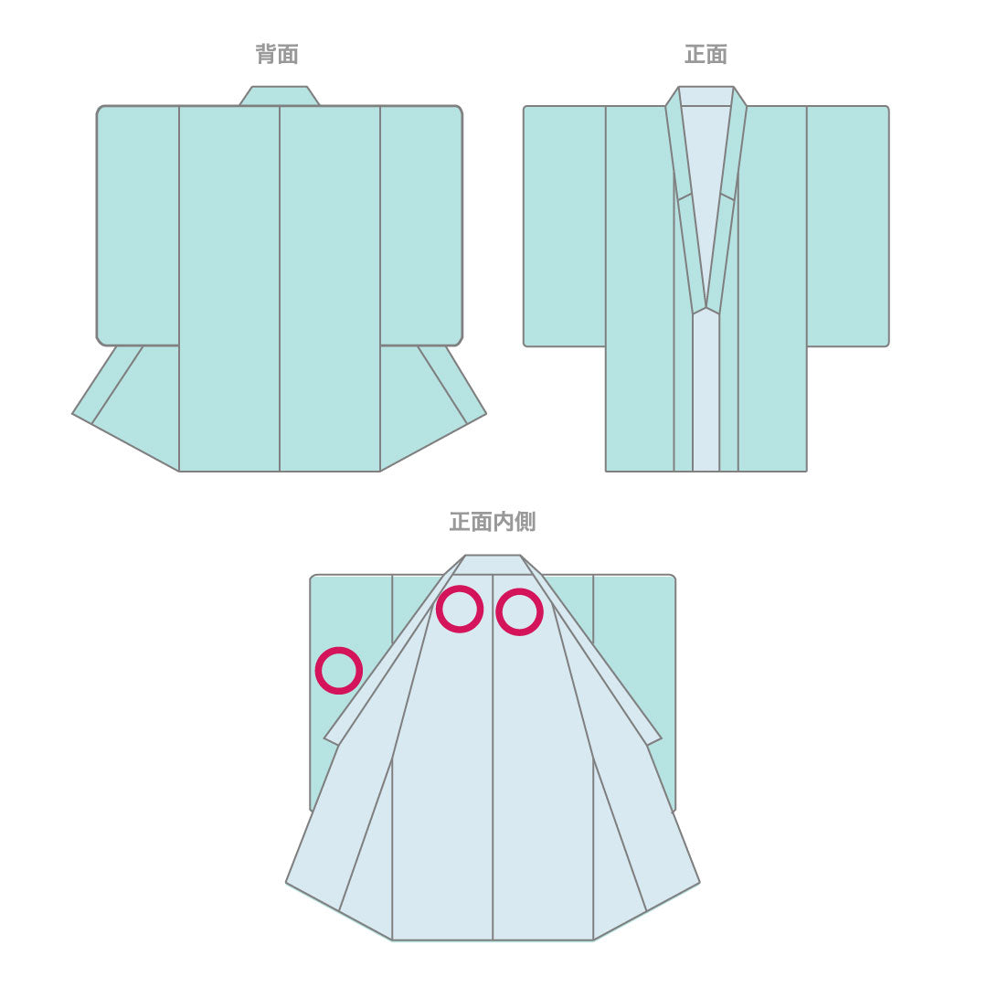 羽織 正絹 身丈77cm 裄丈64.5cm 抽象模様 Aランク 袷 グラデーション系 1117001133999