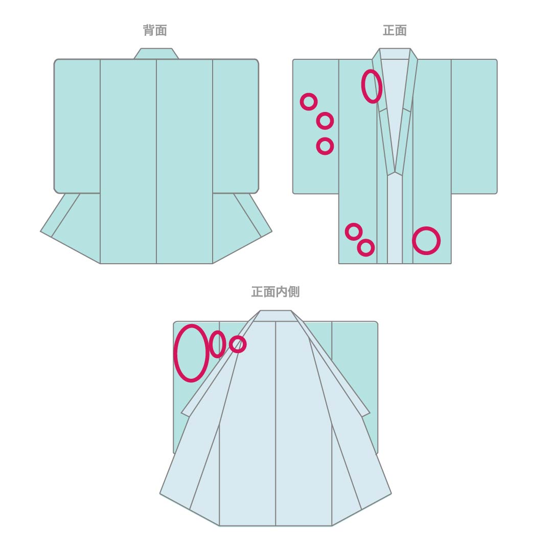 小紋 ポリエステル Bランク 身丈165.5cm 裄丈65.5cm 袷 ドット 市松 洗える着物 黒系 1115006754510
