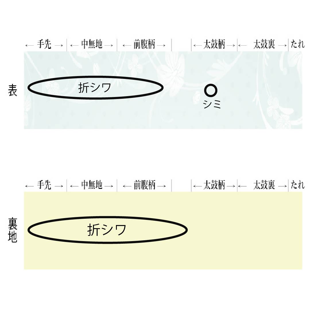 名古屋帯 正絹 乳白色色（にゅうはくしょくいろ） ひげ紬 作家物 晴祥 帯丈374cm Aランク ポイント柄 セミフォーマル 白系 1124006983311 開き仕立て