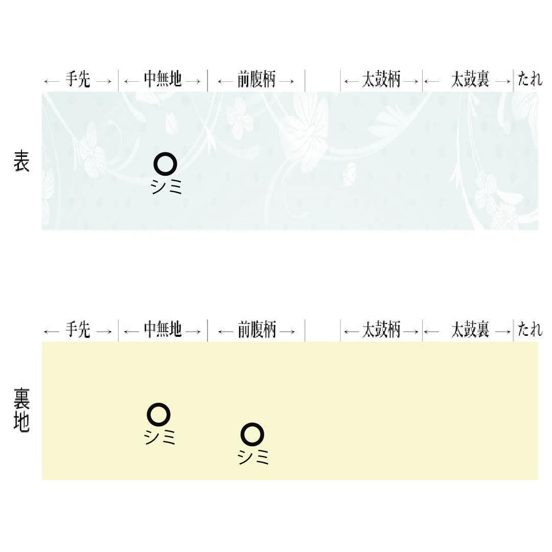 袋帯 正絹 Aランク 幾何学模様 絞り 紬地 帯丈462cm 六通 カジュアル グラデーション系 1123016233499