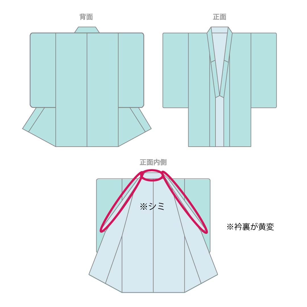 リサイクル着物】夏物 正絹 紬 Aランク 身丈156cm 裄丈67cm 抽象模様