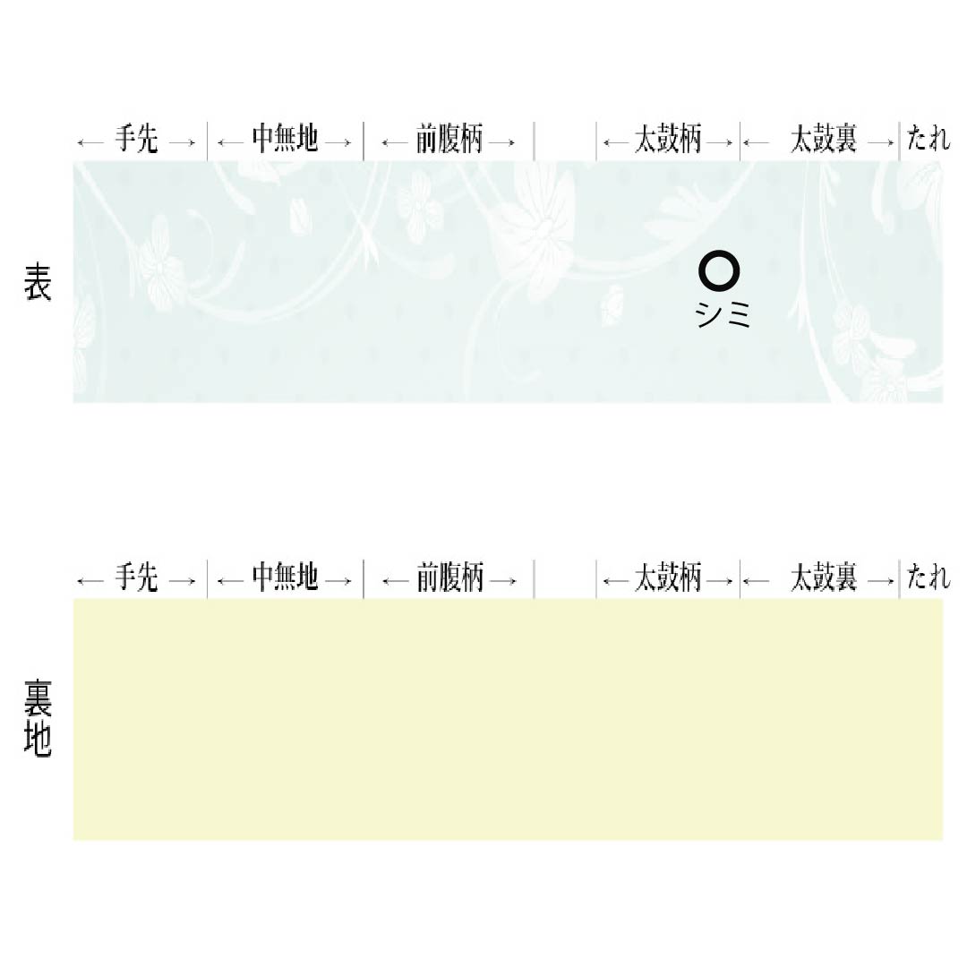 袋帯 正絹 Aランク 桜鼠色（さくらねずいろ） 紬地 ふくれ織 遠山 風景 帯丈440cm ポイント柄 カジュアル ピンク系 1123015373313