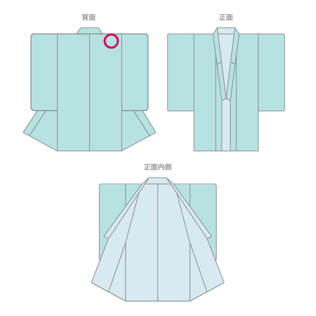 くすみカラー古典 白/白ベース 和柄/牡丹柄 統一感のある