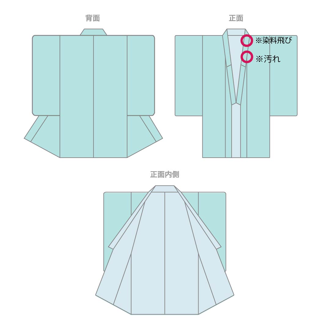 浴衣 木綿 身丈154cm 裄丈64cm Aランク 単衣 白系 ブロック柄 1118005383211