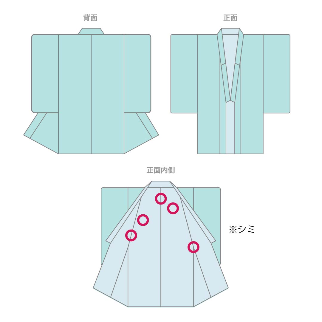Komon (small pattern) silk, A-rank, length 154.5cm, sleeve length 64cm, lined, navy blue (kon-iro), shell-shaped kimono (shell bucket), navy blue, product number 1115006683218