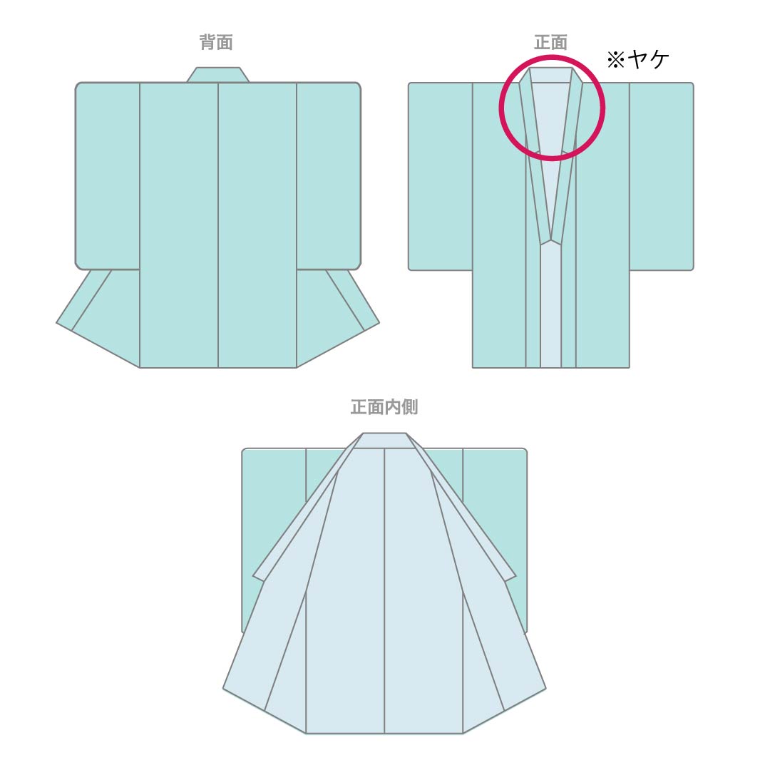 Men's wool nagajuban (long under-kimono), A-rank, length 142cm, sleeve length 66cm, nandonegumi (gray), Chayatsuji, single layer, gray, 1140000683422