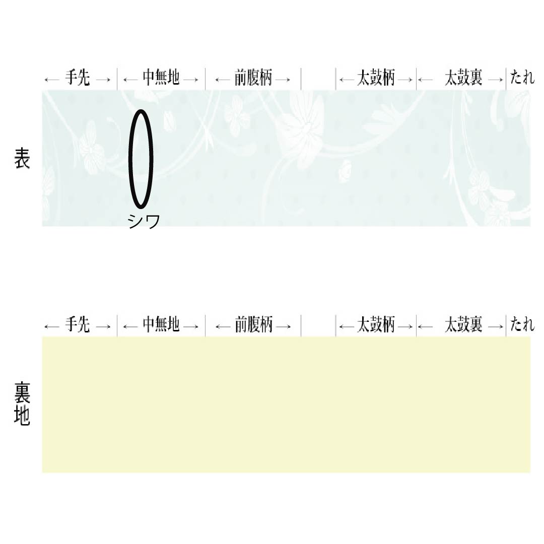 名古屋帯 正絹 引箔 夏帯 刺繍 桔梗 帯丈355cm Sランク ポイント柄 セミフォーマル グラデーション系 1124008682399 名古屋仕立て